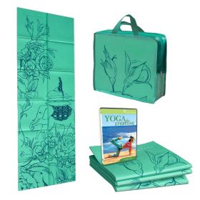 FOLDING YOGA MAT KIT (Phtalate-Free Folding Mat, Tote & DVD) FOLDING YOGA MAT KIT (Phtalate-Free Folding Mat, Tote & DVD)